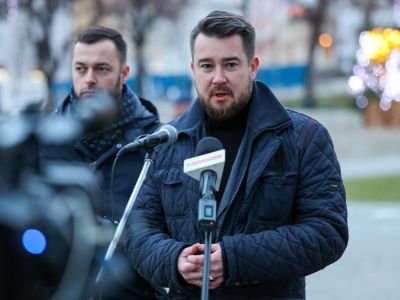 Konferencja prasowa w Przemyślu