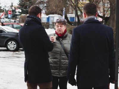 "Kawa z Romowiczem" na Rynku