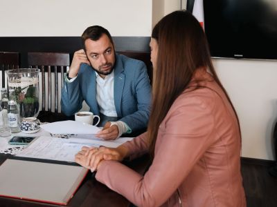 Spotkanie z wójt Magdaleną Gajewską